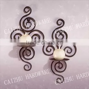 2016 China Cheap Wrought Iron Metal Candle Holder for Wholesale thumbnail-1