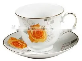 Ceramic Mug With Saucer,coffee Cup, Tea Cup thumbnail-3