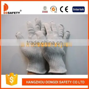 DDSAFETY Fiberglass Protective Glove White Stainless Steel Blend Cut Resistant Safety Gloves thumbnail-1