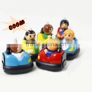 OEM Custom Kids Mini Plastic Pull Back Bumper Car Toys 2016 thumbnail-4