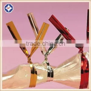 Shinning PET Plastic Twist Tie For Packaging thumbnail-2