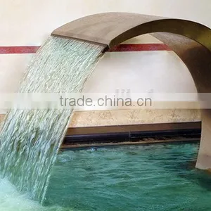 Soft Water Curtain ,pool Waterfall ,swimming Pool Waterfall thumbnail-3