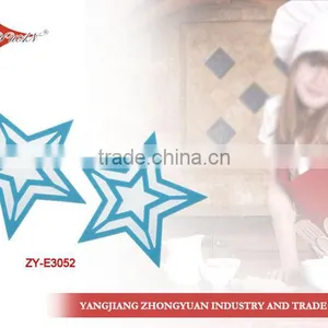 Classic Design Double Stars Shaped Silicone Mat thumbnail-1