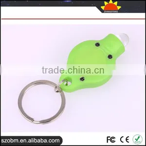 Plastic 40000mcd Mini LED Flashlight Keychain For Souvenirs And Gifts thumbnail-4