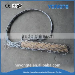 Stainless Steel Heavy Duty Mesh Wire Rope Cable Grip For Cable And Tube thumbnail-5