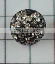 Colorful Metal Glass Crystal Rhinestone Shank Buttons thumbnail-4