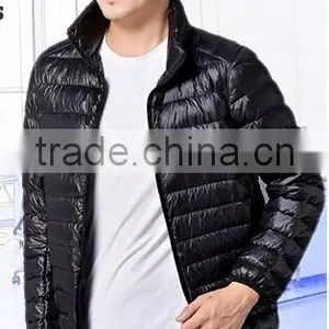 2016 Manufacturer Plus Size Hot Sales Economic Folding Ultralight Down Jacket for Man thumbnail-3
