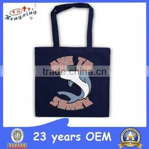 Custom Design Prined Handled Canvas Bag thumbnail-1