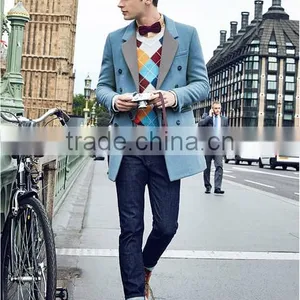 Vintagel Wool Men Coat Winter Coat thumbnail-1