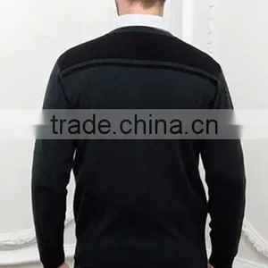 Knitwear Manufacturer Custom Design Cashmere Sweater for Man thumbnail-5