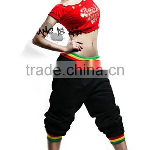Custom Fashion Hip Hop Harem Baggy Dance Sweatpants, 100% Cotton Unisex Wholesale Sweatpants thumbnail-2
