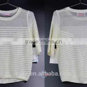 100% Cotton Lady Underwear Sweater thumbnail-1