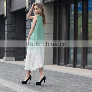 Women's Gradient Summer Dress Sleeveless Dress thumbnail-1