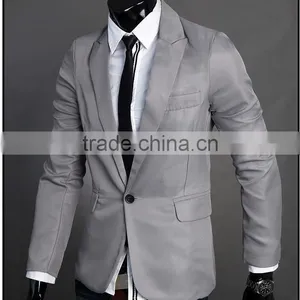 2016 New Arrival Hot Sale Cheap Price Men Blazer Designs thumbnail-2