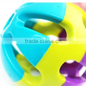 R1913H Qualified Pet Product Manufacturer From China,colorful Rainbow Ball Dog Toy,wholesale Pet Toy thumbnail-4