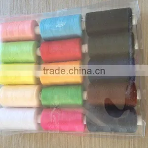 15pcs in Clear Box Paper Tube Polyester Sewing Thread thumbnail-2
