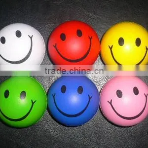 PU Foam Ball PU Smiling Stress Ball thumbnail-1