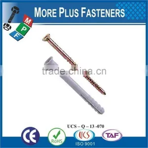 Made in Taiwan Nylon Plugs Hammer Fixing thumbnail-3