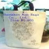 Organic Cotton Shopping Bagswith Black Handle thumbnail-1
