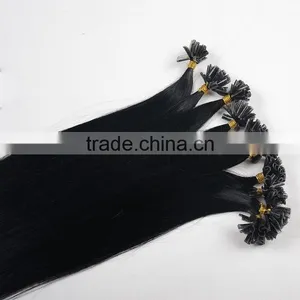 Pre-bonded Fusion Aaaaaa Grade Indian Hair, Nail Tip Remy Hair Extension Packaging thumbnail-2