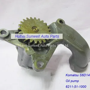 Komatsu S6D140 Engine Oil Pump 6211-32-2130 thumbnail-2