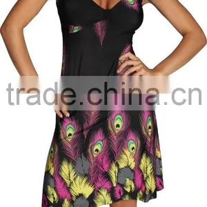 Girls Beachwear Sexy Casual Cotton Sundress Online thumbnail-1