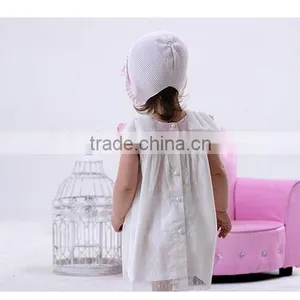 Fashion Yarn Childrens Boutique Dress Sleeveless Kids Clothes Toddler Girl Dress thumbnail-2