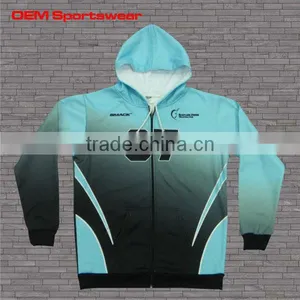 High Quality Custom Sublimated Hoodie With Fleece Hoodie thumbnail-3