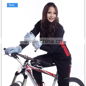 Lady's Gloves New Women 2014 Windstopper Sports Cycling Gloves Antifreeze Winter Warm Sports Full Finger Bicycle Gloves 03150 thumbnail-1