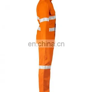Customized Nomex Fireproof Safety Reflective Flying Coverall thumbnail-3
