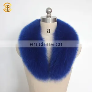 Wholesale Winter Warm Fashion Detachable Genuine Fox Fur Collar thumbnail-1