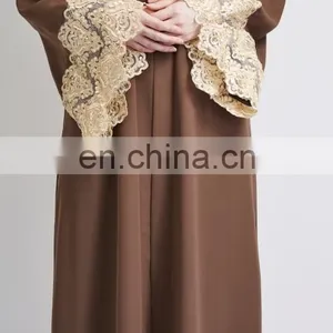 Custom Muslim Kimono Abaya 2017,women Long Dubai Abaya Wholesale,open Muslim Kaftan Abaya Turkey in China thumbnail-3