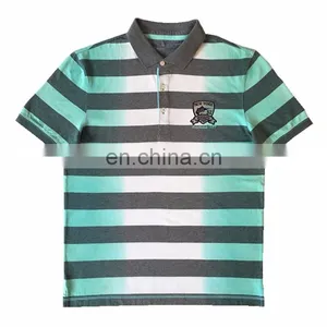 High Quality New Design Soft-touch Mens 100% Cotton Custom Embroidery Polo Shirt thumbnail-3