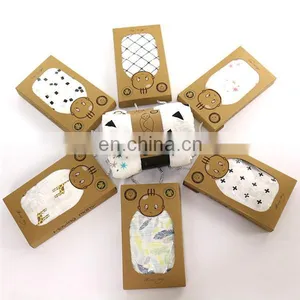 100% Organic Cotton Bamboo Muslin Baby Blanket Wrap Wholesale Cheap Newborn Infant Blanket Baby Swaddle thumbnail-1