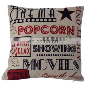 Customized New Design Sofa Chair Cushion Cover Fabric Fashion Handmade Linen Embroidery Cushion Cover thumbnail-1