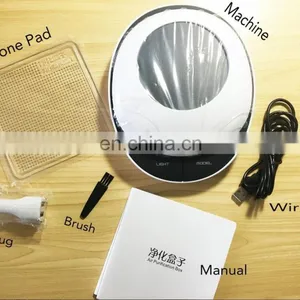 Sports Car Shape Solar Powered Car Air Freshener Air Purifier for Car, Air Purification Box thumbnail-5