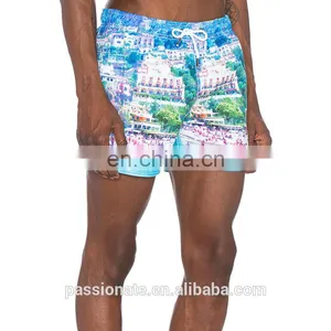 High Quality Private Logo 4-way Stretch Swim Trunks thumbnail-2
