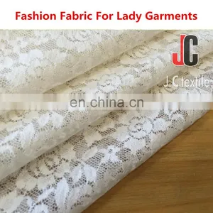 AL8066 Shaoxing JC Polyester Spandex Lace Wholesale African French Lace Fabric thumbnail-2