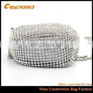 Milti Color Crystal Round Shape Mini Coin Purse thumbnail-3