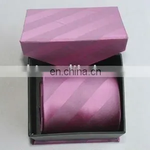 Polyester Jacquard Shirt Woven Necktie in Giftbox thumbnail-1