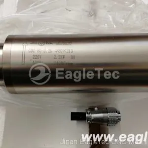 Motorized Spindle Model GDZ-80-2.2 220V 2.2KW 8A 24000RPM 400Hz thumbnail-1