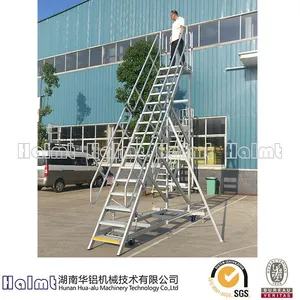 Aluminium Lightweight Platform Step Ladders With Height 4 M thumbnail-1