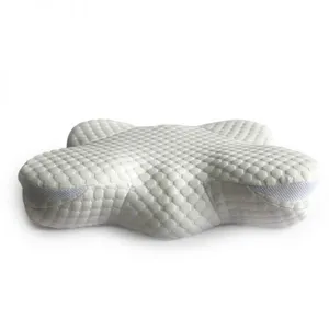 2018 Hot Sale Cheap Memory Foam Removable Cover Bed Sleeping Pillow thumbnail-1