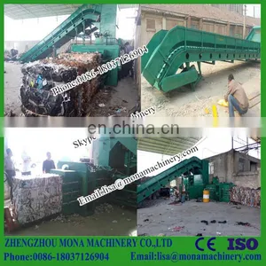 Hydraulic Vertical Baling Machine|Cardboard Hydraulic Baling Press|Recycling Baling Press thumbnail-1