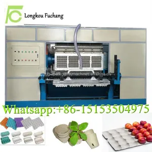 Eggs Cartons Making Machine Eggs Trays Machine Packaging for Quail Eggs Whatsapp:0086-15153504975 thumbnail-5