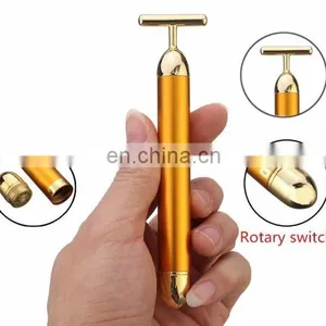 Beauty Bar 24k Golden Pulse Facial Massager Skin Care Exclusive Beauty Gift thumbnail-1