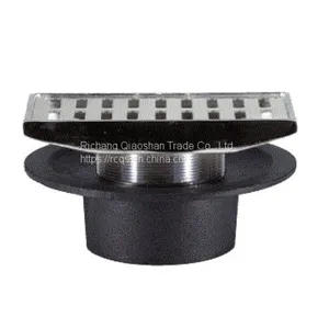 Floor Drain FD-3212 Korea Cast Iron Floor Drain With No-Hub and Thread Outlet for Roof Drainage thumbnail-3