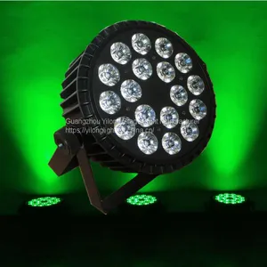 WIFI RGBWA+UV 6in1 Dmx Led Stage Lighting,par Led Lighting,disco Lights,dj Lights for Wedding DJ thumbnail-1