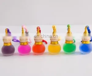Multi Pockets Promotional Vent Clips Glass Bottle Car Air Freshener 3d thumbnail-6