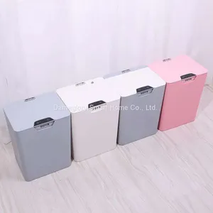 Smart Trash Can Waste Bin Dustbin X2 16L Touch Flip, Knee Induction Flip thumbnail-2